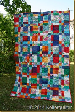 Quilt132-Der Nuller vorne Quilt132-Der Nuller vorne