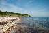 Pristine, calm water can be found on the bay side of the island, just north of Amagansett.