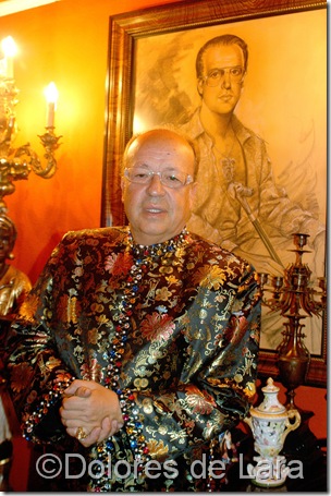 Delante de su retrato, obra de Jos&eacute; Carlos Gracia