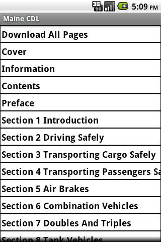 Maine CDL Manual