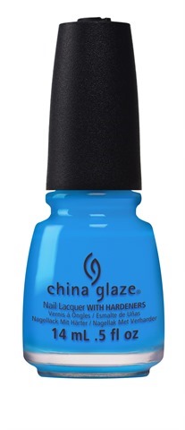 China Glaze DJ Blue My Mind