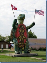 2340 Manitoba Hwy 10 South Boissevain - Tommy the Giant Turtle
