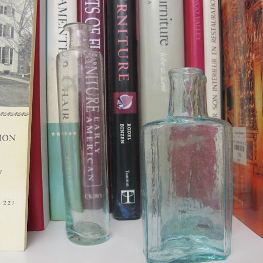 These vintage glass bottles are both beautiful and useful. Learn more about collecting them here: http://www.marthastewart.com/275556/collecting-bottles-and-jars#/163812