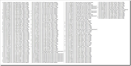 FootPodCalibrationData