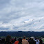 The low speed division of the Flying Bulls in a fly by, the Cobra can be seen in the center of the image.