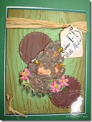 7-9 die cut BG Baby Robins