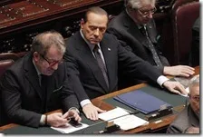 Maroni, Berlusconi e Bossi