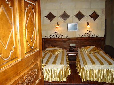 Day 5: Our wonderful boutique hotel in Cappadocia, felt like Sultans!
