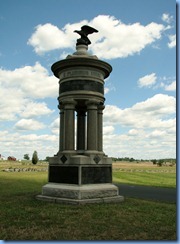 2677 Pennsylvania - Gettysburg, PA - Gettysburg National Military Park Auto Tour - Stop 10 - Sickles' Excelsior Brigade Monument