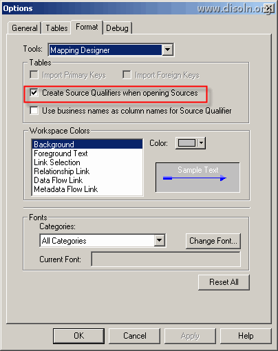 Informatica PowerCenter source Qualifier