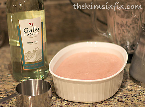 Strawberry moscato recipe