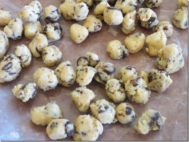 Edible-Eggless Chocolate Chip Cookie Dough
