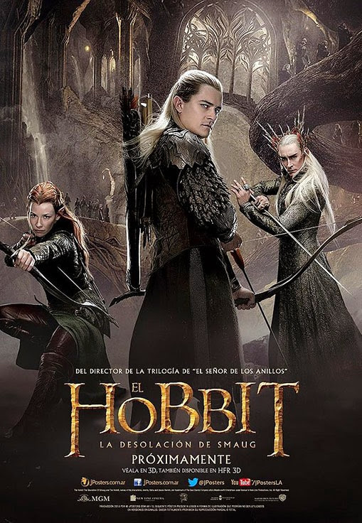 Öt új nemzetközi poszter A hobbit Smaug pusztaságához 02