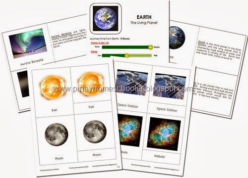 Solar System and Astronomy Cards