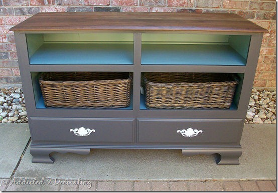 craigslist dresser transformation 1