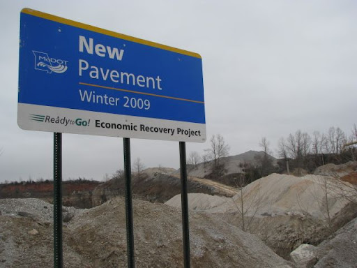 The Missouri Department of Transportation has announced it will use federal stimulus dollars immediately in the construction of four projects statewide.