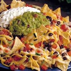 Layered Nacho Guacamole Appetizer