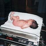 Moments after Kai was born: Friday, March 9, 4:41PM, 6 lbs. 12 oz., 20"