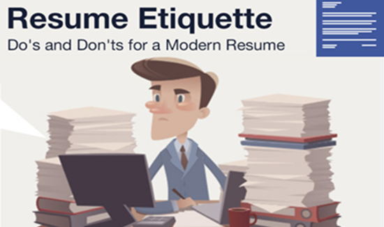 resume etiquette