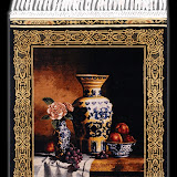 Hereke Seidenteppich - Hereke silk Carpet - Gemälde Stillleben - Painting Still-Life