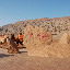 Flaming mountains - point de vue montagnes