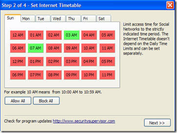 Internet Security Controller - Passo 2