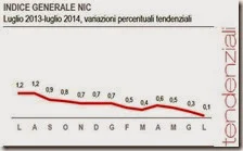Indice generale NIC. Luglio 2014