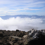 Gunung Patah in the distance, as seen from Dempo (Daniel Quinn, October 2011)