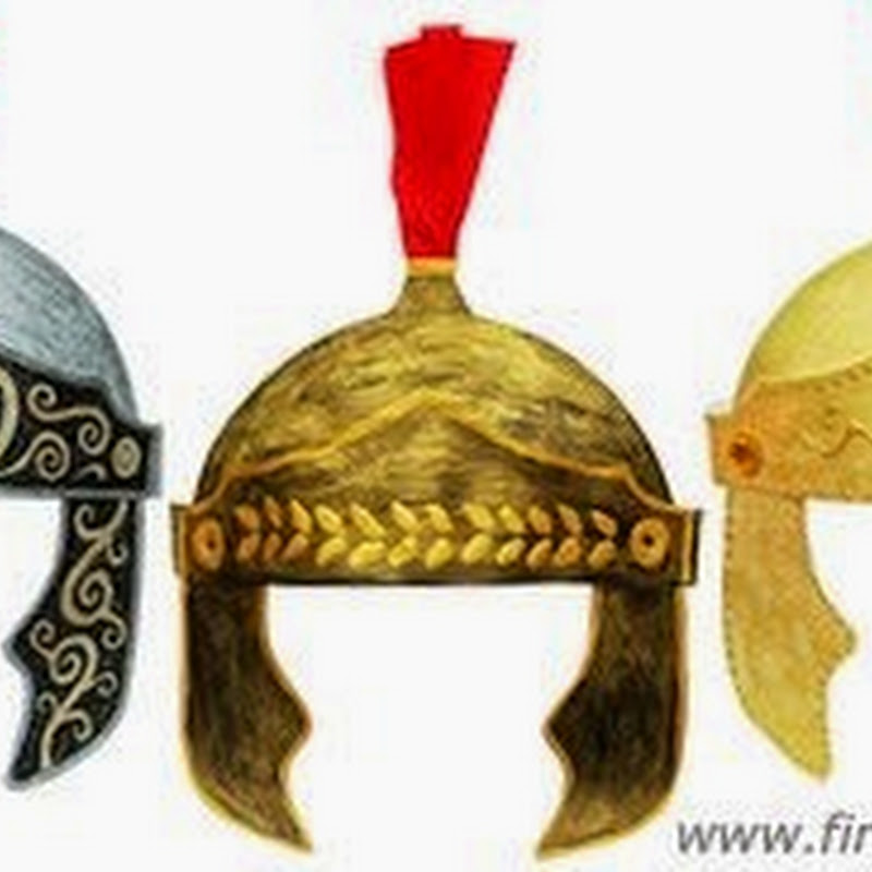 Casco Romano plantilla para imprimir