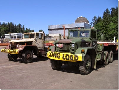 IMG_1982 Trucks at the Trojan Nuclear Power Plant on May 13, 2006