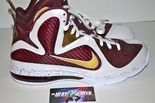 Detailed Look at Nike LeBron 9 8220Christ the King8221 Home PE