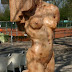 Object: 17701 - Joris Verdonkschot - Vissi D'arte - Gietmarmer - 105 cm - € 4325,=