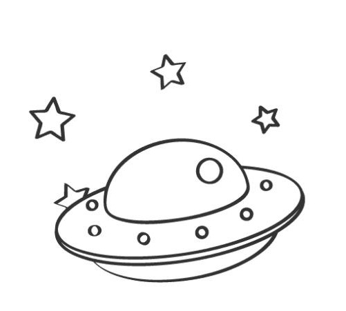 Dibujo para colorear de una doctora curando a una niña