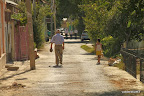 Girl and grandfather