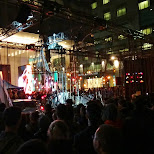funky art bay street during nuit blanche in Toronto, Ontario, Canada