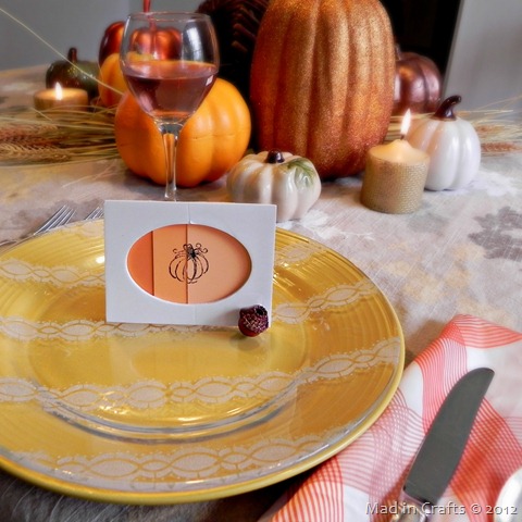 easy thanksgiving placecards