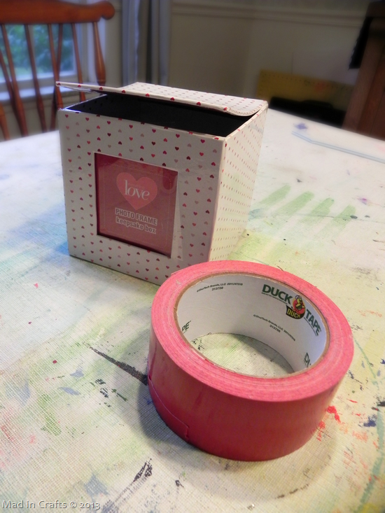 box and duck tape box and duck tape