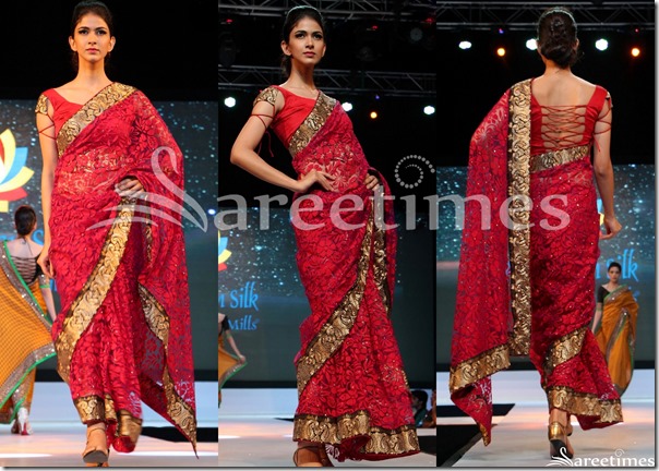 Red_Embroidery_Saree Red_Embroidery_Saree