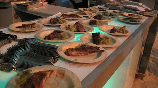 Chef Missy Robbins from A Voce served lamb ribs with a spicy kick.