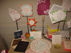 Here are more of Cheree's beautiful stationery and creative ideas.