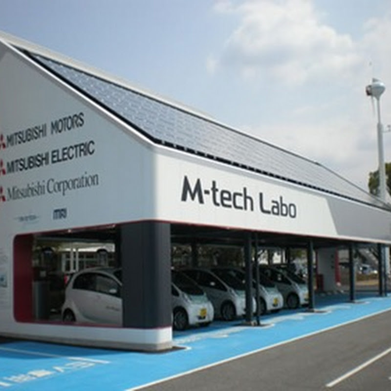 Grupo Mitsubishi aplicar sistema fotovoltaico M-Tech Labo-EV