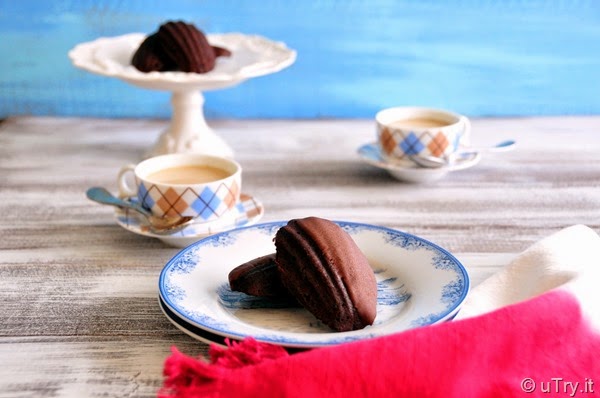 Dark Chocolate Espresso Madeleines and a Giveaway   http://uTry.it