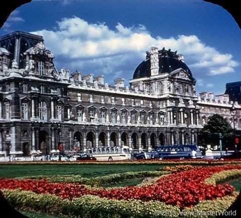 View-Master Paris, France (B177), Scene 15: The Louvre