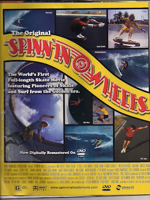 Spinning Wheels! The first full length skateboard movie with Bruce, Brad and Ty Page along with a few other skaters in the movie!