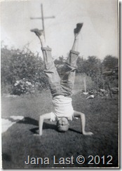 Jan Iverson as a boy 