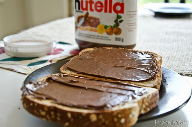 Toaster Tidy-Up | Nutella on toast | personallyandrea.com