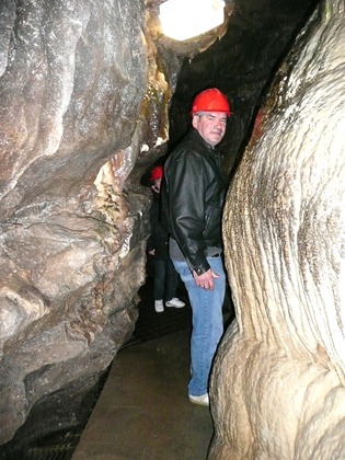 White Scar Cave Squeeze