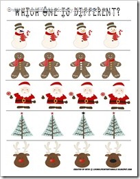 Christmas Pack - Which One is Different?
