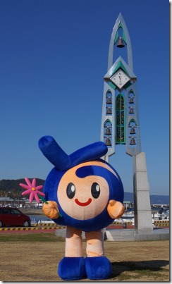 時津町イメージキャラクター「とっきー」の写真