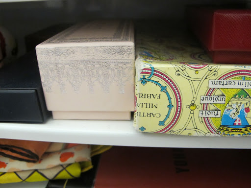 More decorated boxes. So much can be done to spruce up basic office necessities.
